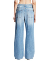 Blue Eglitta Cotton Jeans | PDP | Antonia