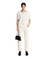 White Riaco Cotton Denim Jeans | PDP | Antonia