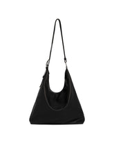 Black Jean Shoulder Bag | PDP | Antonia