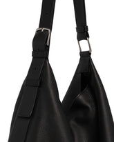 Black Jean Shoulder Bag | PDP | Antonia