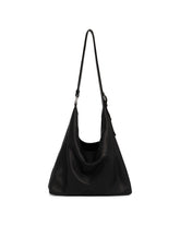 Black Jean Shoulder Bag | PDP | Antonia