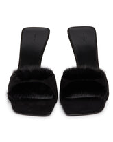 Black Suede Mules | PDP | Antonia