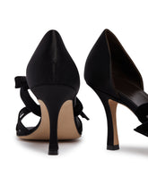 Black Ella Knotted Sandals | PDP | Antonia