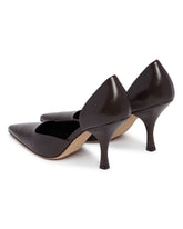 Brown Pia D'Orsay Pumps | PDP | Antonia
