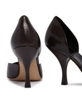 Brown Pia D'Orsay Pumps | PDP | Antonia