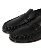 Black Theo Loafers | PDP | Antonia