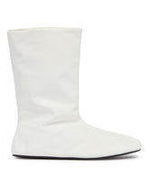 White Yumi Ankle Boots | PDP | Antonia