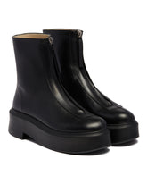 Black Zipped Boots I | PDP | Antonia