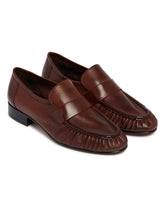 Brown Soft Leather Loafers | PDP | Antonia