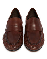 Brown Soft Leather Loafers | PDP | Antonia