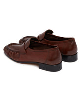 Brown Soft Leather Loafers | PDP | Antonia