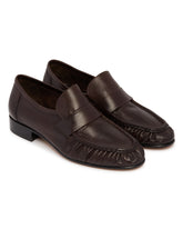 Brown Soft Leather Loafers | PDP | Antonia