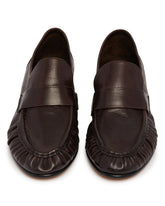 Brown Soft Leather Loafers | PDP | Antonia