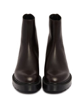 Brown Nobilis Leather Boots | PDP | Antonia