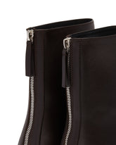 Brown Nobilis Leather Boots | PDP | Antonia