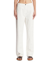 White Berit Trousers | PDP | Antonia