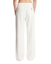White Berit Trousers | PDP | Antonia