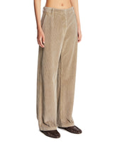 Pantaloni Adler In Cotone Verdi | PDP | Antonia