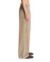 Pantaloni Adler In Cotone Verdi | PDP | Antonia