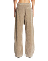 Pantaloni Adler In Cotone Verdi | PDP | Antonia