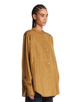 Beige Lula Silk Shirt | PDP | Antonia