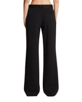Black Lind Wool Trousers | PDP | Antonia