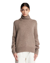 Beige Plira Turtleneck Sweater | PDP | Antonia