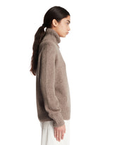 Beige Plira Turtleneck Sweater | PDP | Antonia