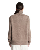 Beige Plira Turtleneck Sweater | PDP | Antonia