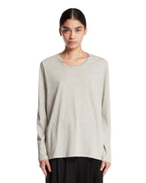 Gray Fraya Cotton T-Shirt | PDP | Antonia