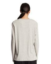 Gray Fraya Cotton T-Shirt | PDP | Antonia