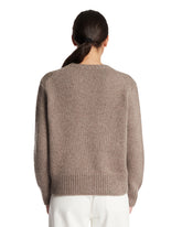 Gray Pato Cashmere Sweater | PDP | Antonia