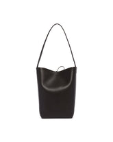 Brown Medium N/S Park Tote Bag | PDP | Antonia