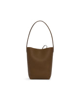 Brown Small N/S Park Tote Bag | PDP | Antonia