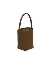 Brown Small N/S Park Tote Bag | PDP | Antonia