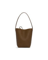 Brown Small N/S Park Tote Bag | PDP | Antonia