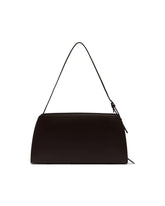 Brown Leather Dalia Baguette Bag | PDP | Antonia
