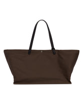 Brown Large Idaho Fabric Bag | PDP | Antonia