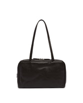 Brown Leather Astra Bowling Bag | PDP | Antonia