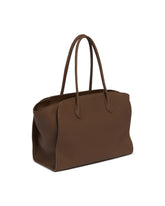 Brown Marlo 14 Leather Bag | PDP | Antonia