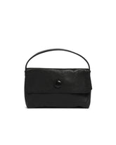Black Leather Sally Bag | PDP | Antonia