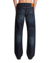 Blue 50s Straight Fit Jeans | PDP | Antonia