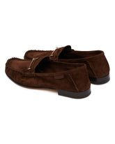 Brown Suede Loafers | PDP | Antonia