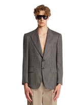 Black Wool and Silk Jacket | PDP | Antonia
