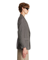 Black Wool and Silk Jacket | PDP | Antonia