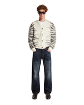 White Mohair and Wool Cardigan | PDP | Antonia