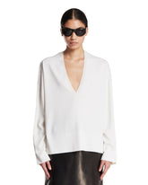 Maglione In Lana Bianco | PDP | Antonia