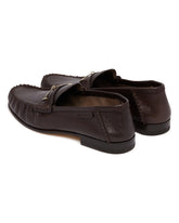 Brown Leather Loafers | PDP | Antonia