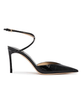 Black Leather Pumps | PDP | Antonia