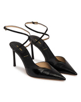Black Leather Pumps | PDP | Antonia